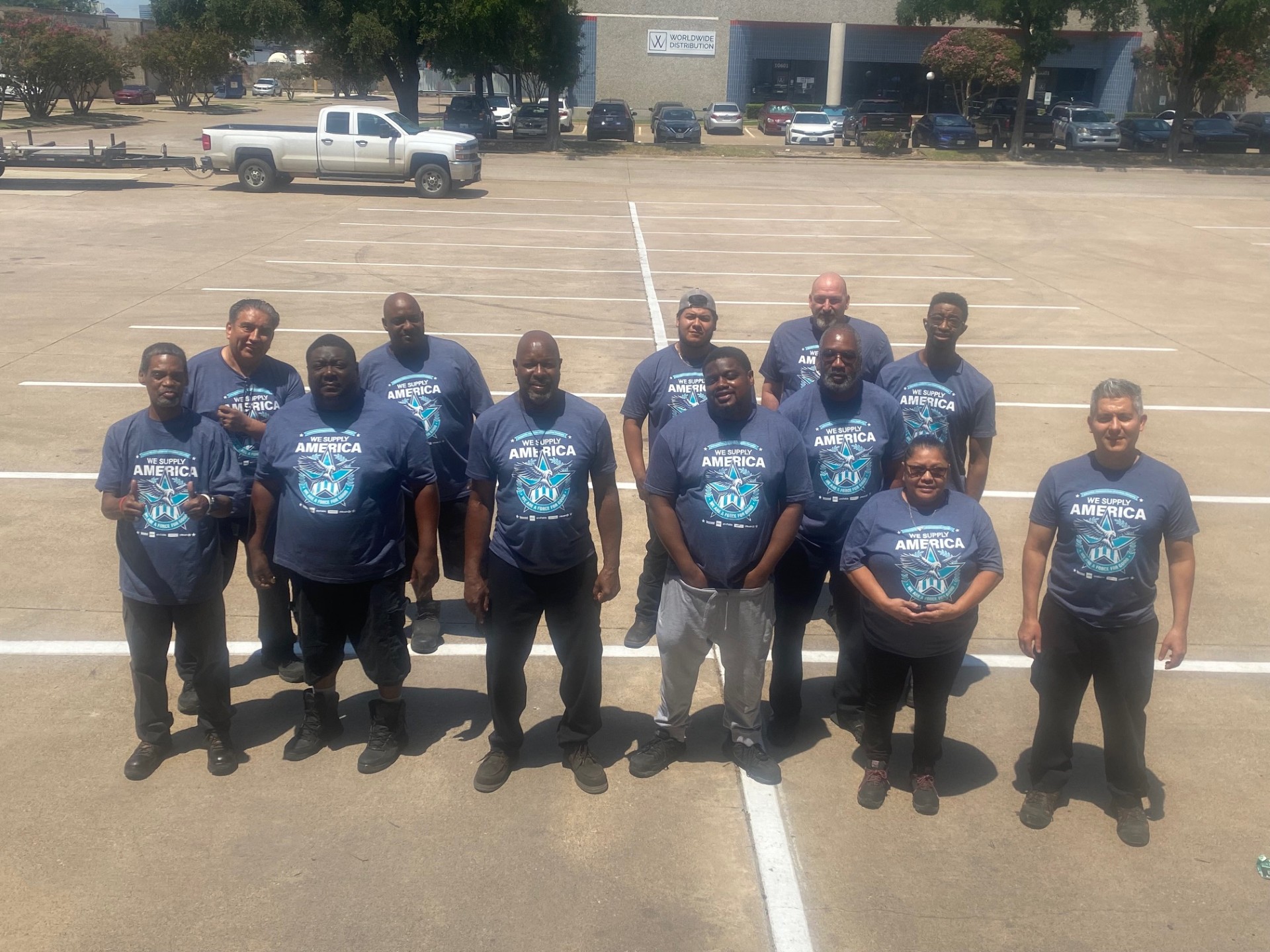 Merit's Dallas DC Associates Celebrate We Supply America